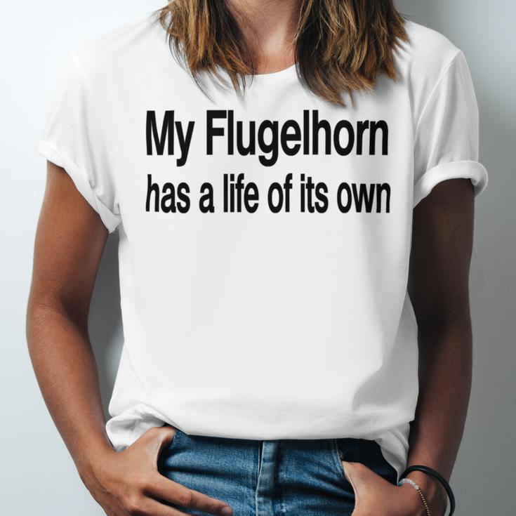 Flugelhorn Lightweight Sweatshirt V2 Unisex Jersey Short Sleeve Crewneck Tshirt