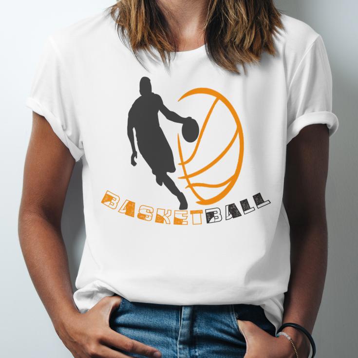 Funny Basketball Gift For Basketball Lovers Unisex Jersey Short Sleeve Crewneck Tshirt