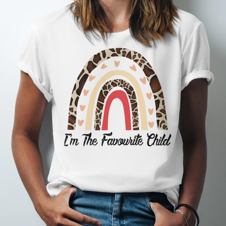 Funny Im The Favourite Child Siblings Family Tees Gift Essential Tshirt V2 Unisex Jersey Short Sleeve Crewneck Tshirt