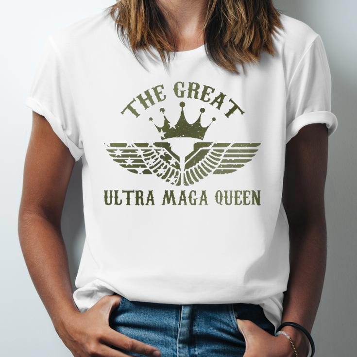 The Great Ultra Maga Queen Jersey T-Shirt