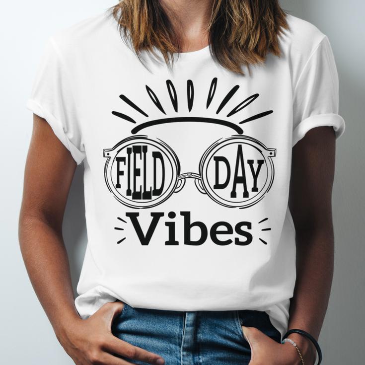 Happy Field Day Field Day Tee Kids Graduation School Fun Day V8 Unisex Jersey Short Sleeve Crewneck Tshirt