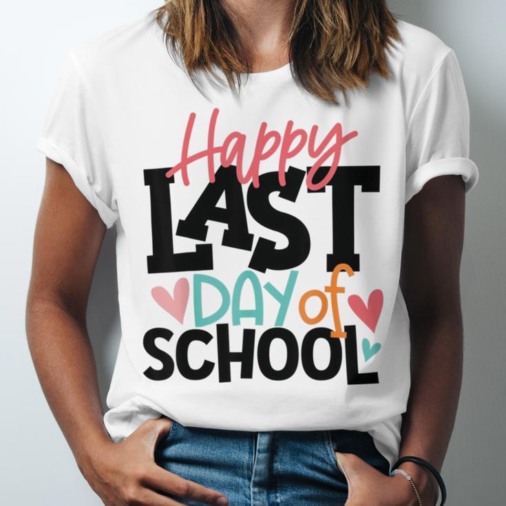 Happy Last Day Of School Funny V3 Unisex Jersey Short Sleeve Crewneck Tshirt