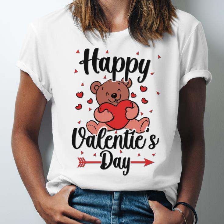 Happy Valentines Day V3 Unisex Jersey Short Sleeve Crewneck Tshirt