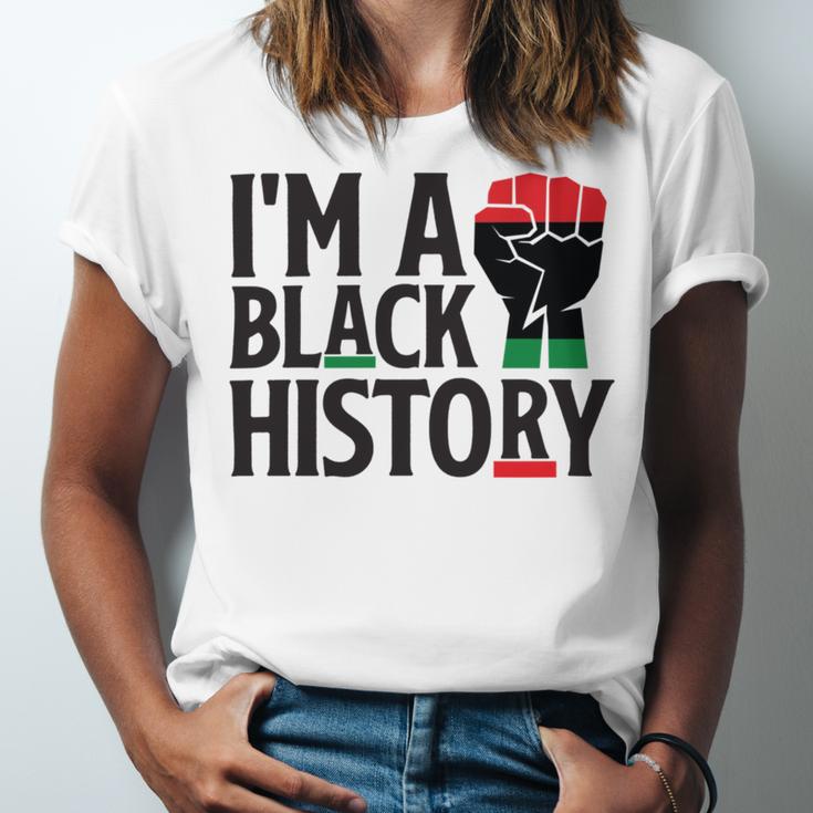 Im A Black History Juneteenth African American Unisex Jersey Short Sleeve Crewneck Tshirt