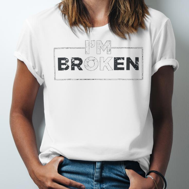 Im Ok Broken 247 Trending Shirt Unisex Jersey Short Sleeve Crewneck Tshirt