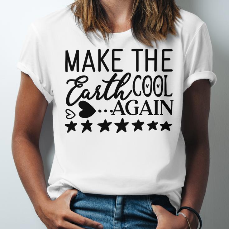 Make The Earth Cool Again Unisex Jersey Short Sleeve Crewneck Tshirt