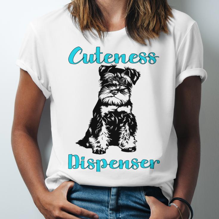 Miniature Schnauzer At Home Cuteness Dispenser Multi Tasking Dog Unisex Jersey Short Sleeve Crewneck Tshirt