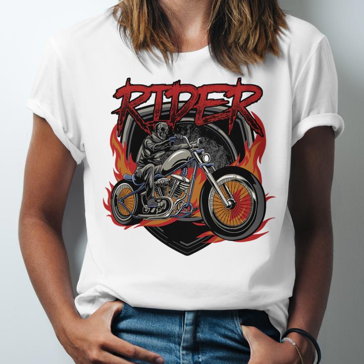 Motorcycle Halloween Costume Motorbike 497 Shirt Unisex Jersey Short Sleeve Crewneck Tshirt