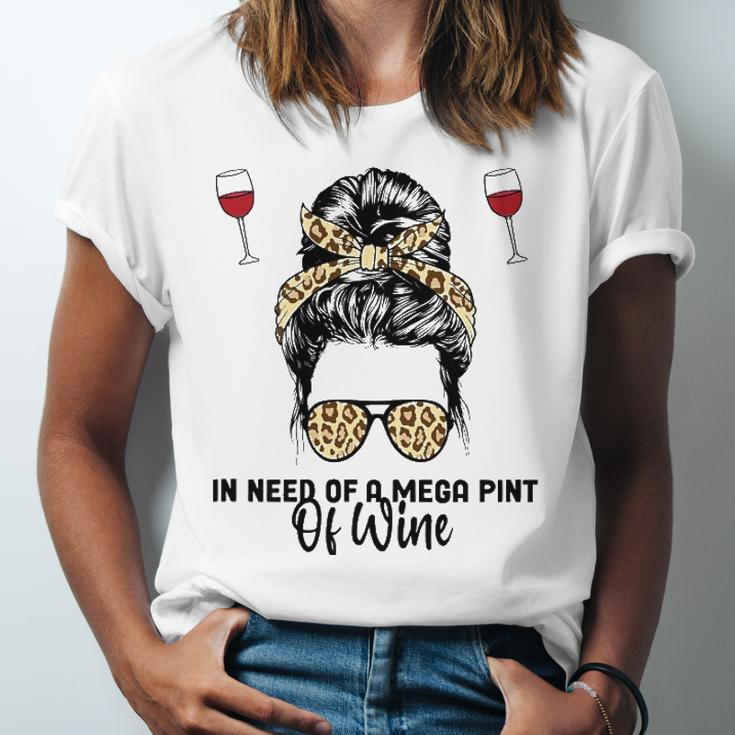 In Need Of A Mega Pint Of Wine Jersey T-Shirt