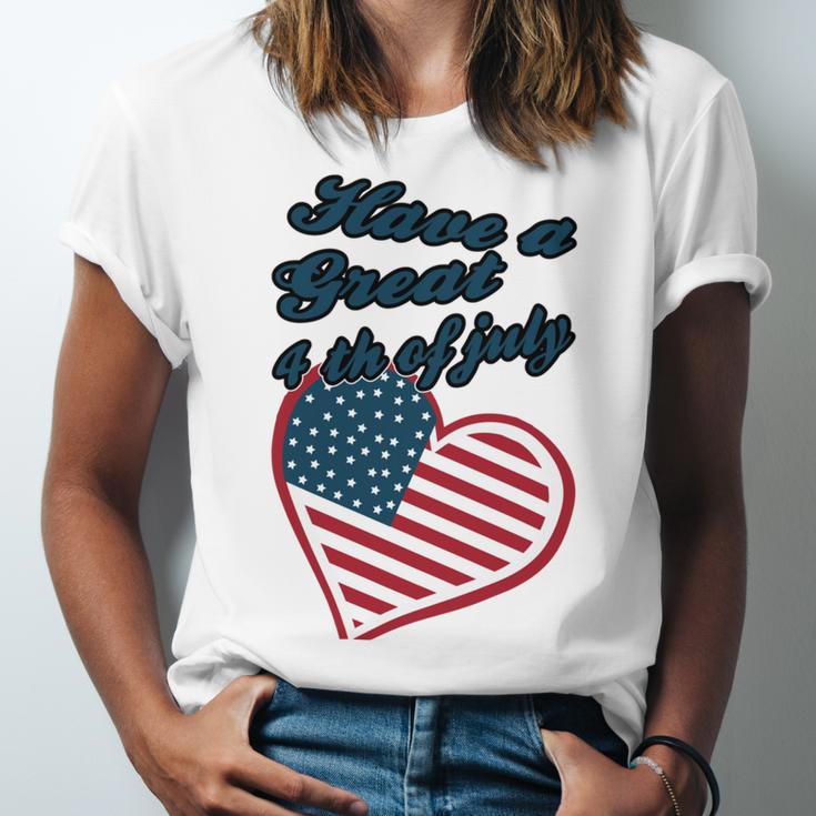 Official Have A Great 4Th Of July Unisex Jersey Short Sleeve Crewneck Tshirt