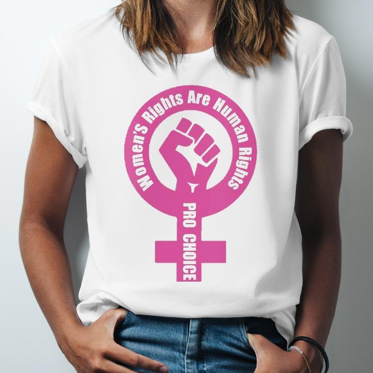 Rights Are Human Rights Pro Choice Jersey T-Shirt