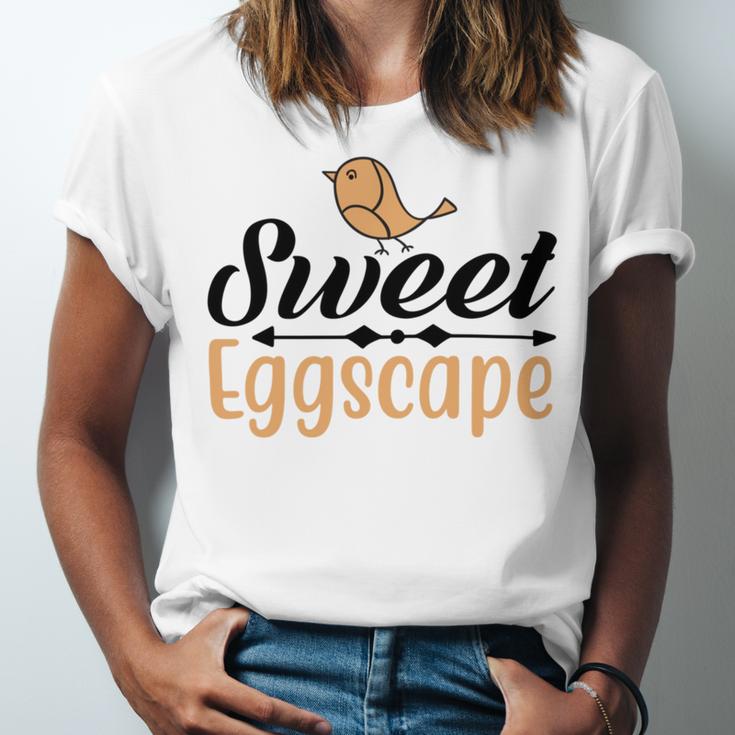 Sweet Eggscape Unisex Jersey Short Sleeve Crewneck Tshirt