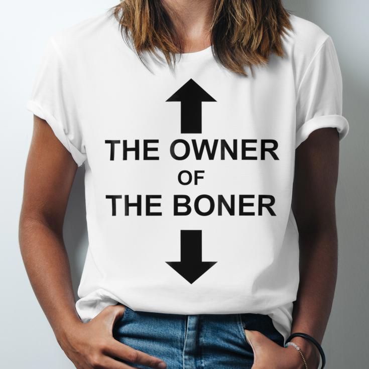 The Owner Of The Boner Unisex Jersey Short Sleeve Crewneck Tshirt