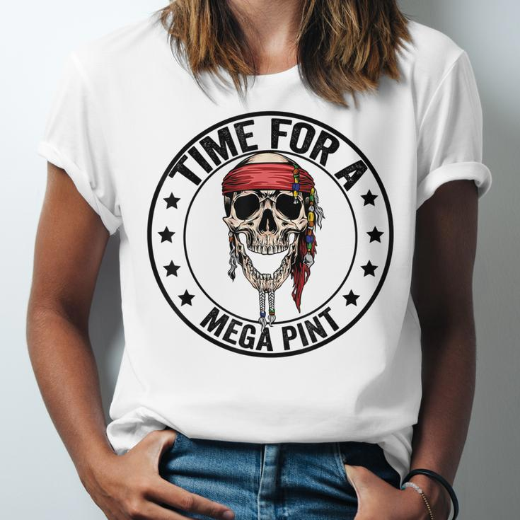 Time For A Mega Pint Jersey T-Shirt
