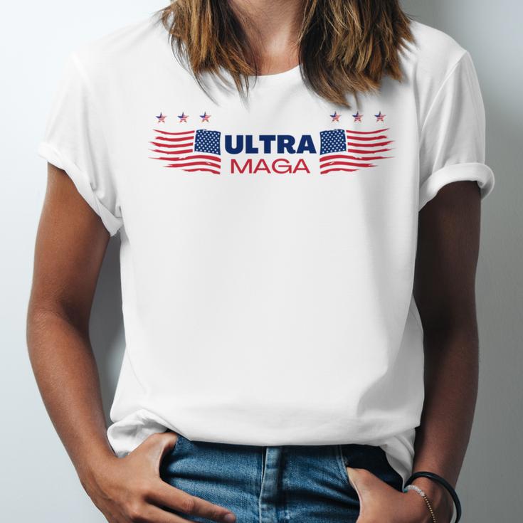 Ulltra Maga Amarican Wings Unisex Jersey Short Sleeve Crewneck Tshirt