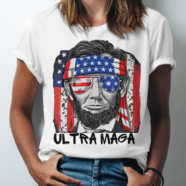 Ultra Maga And Proud Of It Essential Tshirt Unisex Jersey Short Sleeve Crewneck Tshirt