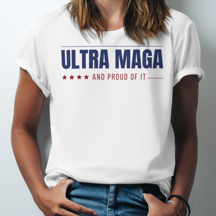 Ultra Maga And Proud Of It V10 Unisex Jersey Short Sleeve Crewneck Tshirt