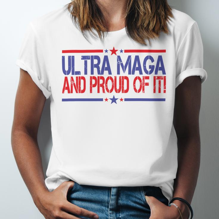 Ultra Maga And Proud Of It V14 Unisex Jersey Short Sleeve Crewneck Tshirt