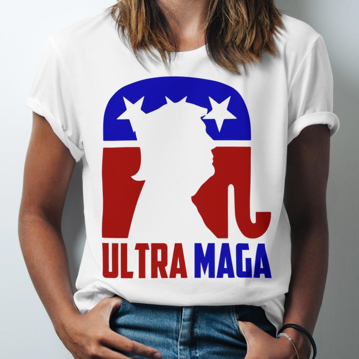 Ultra Maga And Proud Of It V2 Unisex Jersey Short Sleeve Crewneck Tshirt