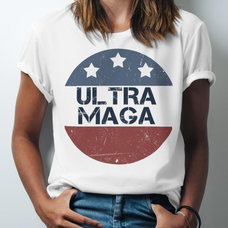 Ultra Maga And Proud Of It V24 Unisex Jersey Short Sleeve Crewneck Tshirt