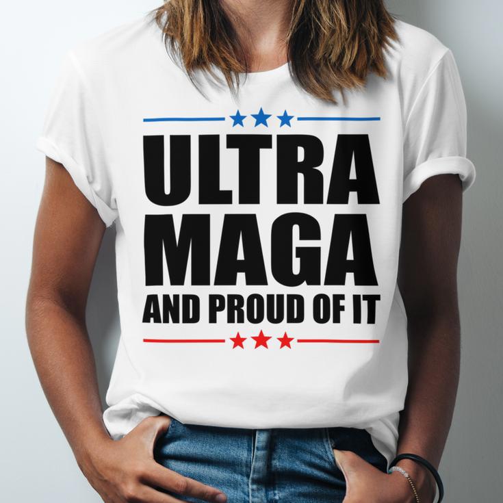 Ultra Maga And Proud Of It V25 Unisex Jersey Short Sleeve Crewneck Tshirt