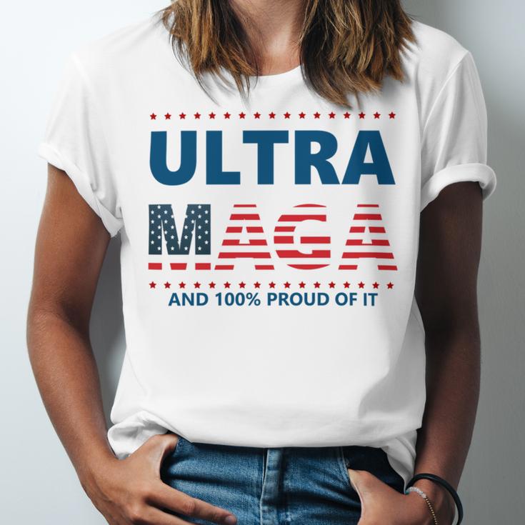 Ultra Maga And Proud Of It V5 Unisex Jersey Short Sleeve Crewneck Tshirt