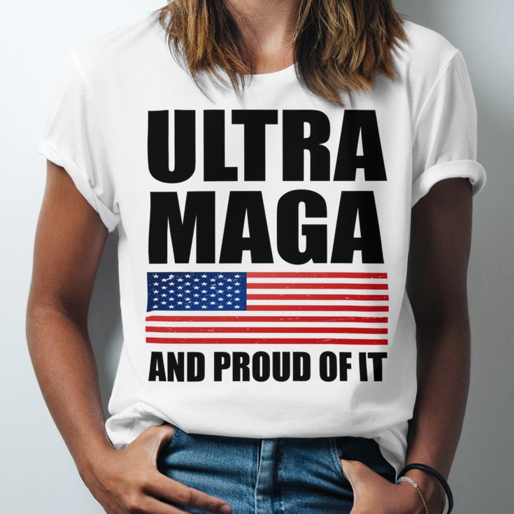 Ultra Maga And Proud Of It V9 Unisex Jersey Short Sleeve Crewneck Tshirt