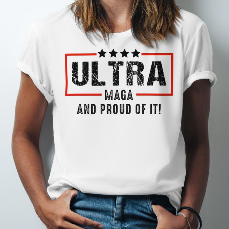 Vintage Ultra Maga And Proud Of It Unisex Jersey Short Sleeve Crewneck Tshirt