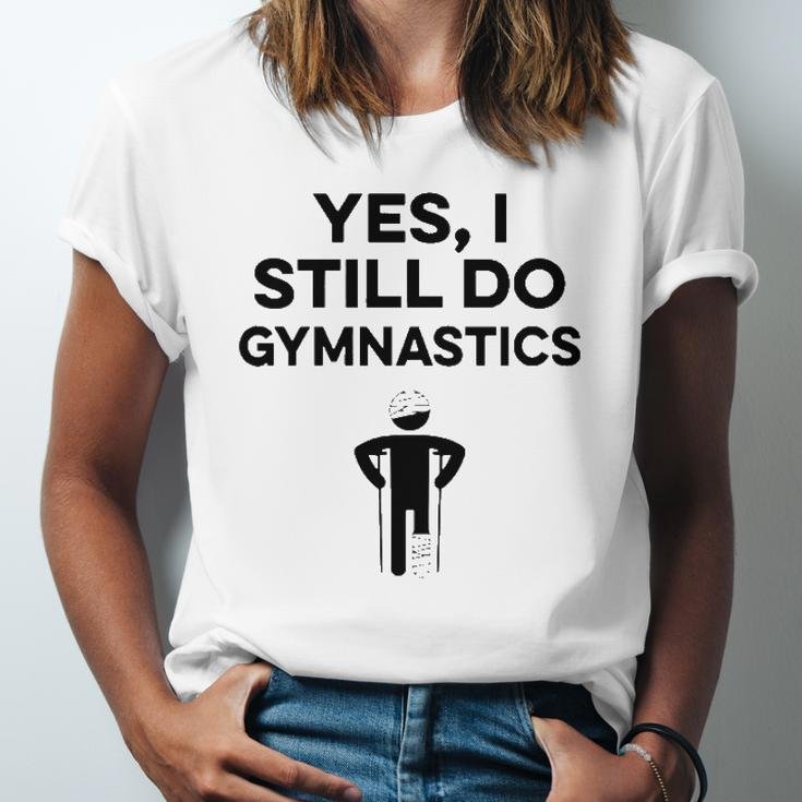 Yes I Still Do Gymnastics Jersey T-Shirt