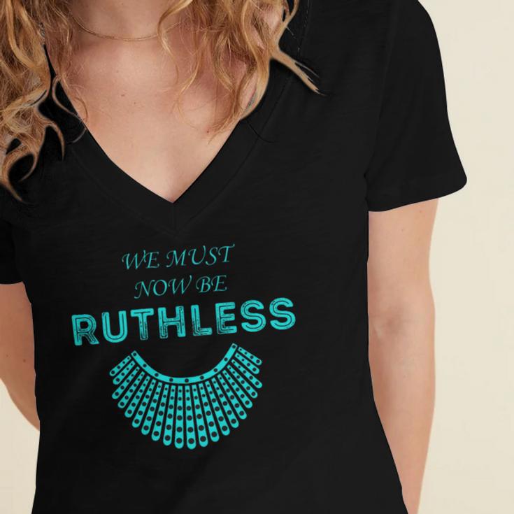 Vote And Tell Them Ruth Sent You 33 Shirt Women's Jersey Short Sleeve Deep V-Neck Tshirt