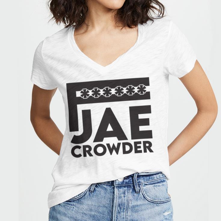 F Jae Crowder Women's Jersey Short Sleeve Deep V-Neck Tshirt