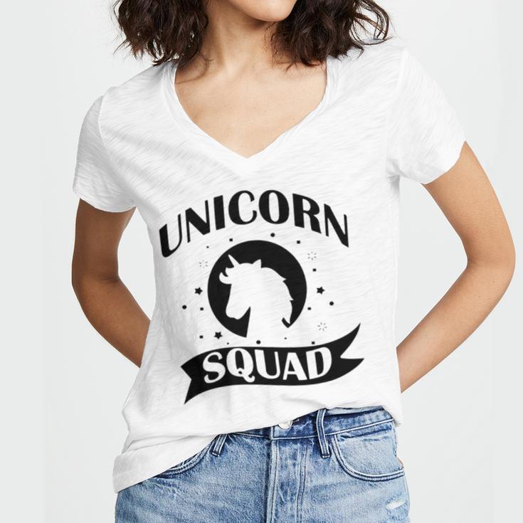 Unicorn Squad 22 Trending Shirt Women's Jersey Short Sleeve Deep V-Neck Tshirt