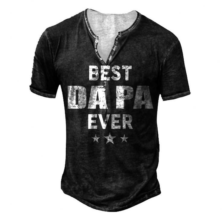Da Pa Grandpa Best Da Pa Ever Men's Henley T-Shirt