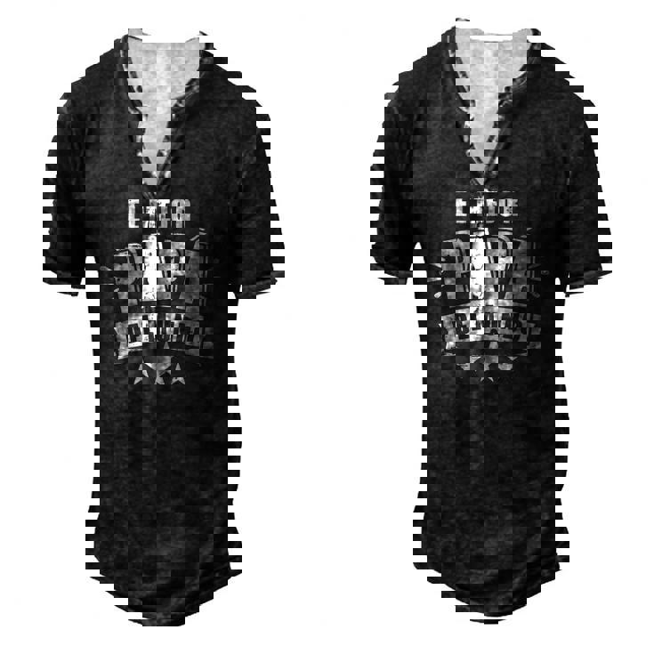 Mens El Mejor Papá Del Mundo Para Dia Del Padre Men's Henley T-Shirt