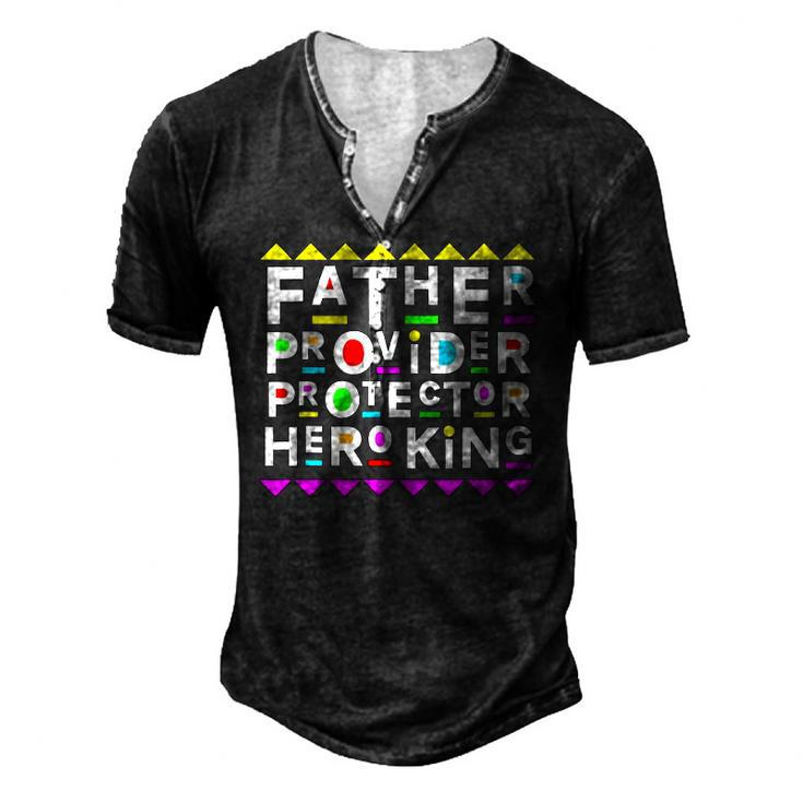 Fathers Day 90S Style Men's Henley T-Shirt