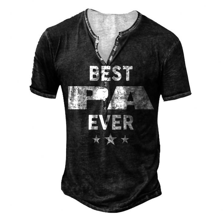 Pa Grandpa Best Pa Ever Men's Henley T-Shirt