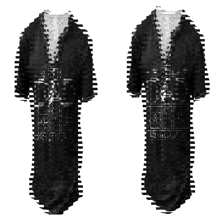 Mens I Tell Dad Jokes Periodically Chemistry Dad Jokes Men's Henley T-Shirt