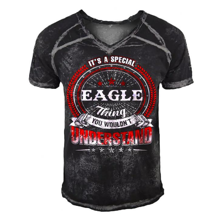 Eagle Shirt Family Crest Eagle T Shirt Eagle Clothing Eagle Tshirt Eagle Tshirt Gifts For The Eagle  Men's Short Sleeve V-neck 3D Print Retro Tshirt