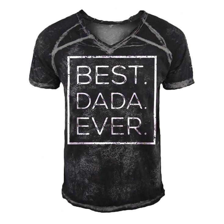 Fathers Day For New Dad Him Papa Grandpa - Funny Dada Men's Short Sleeve V-neck 3D Print Retro Tshirt