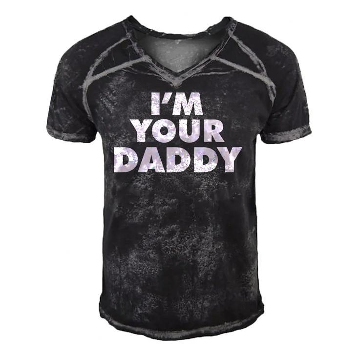 Im Your Daddy Fathers Day Gift Men's Short Sleeve V-neck 3D Print Retro Tshirt