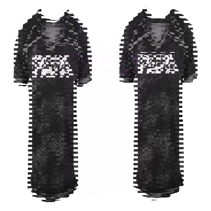 Mens Funny Fathers Day Gift For Dad Papa Atv Quad Wheeler Men's Short Sleeve V-neck 3D Print Retro Tshirt