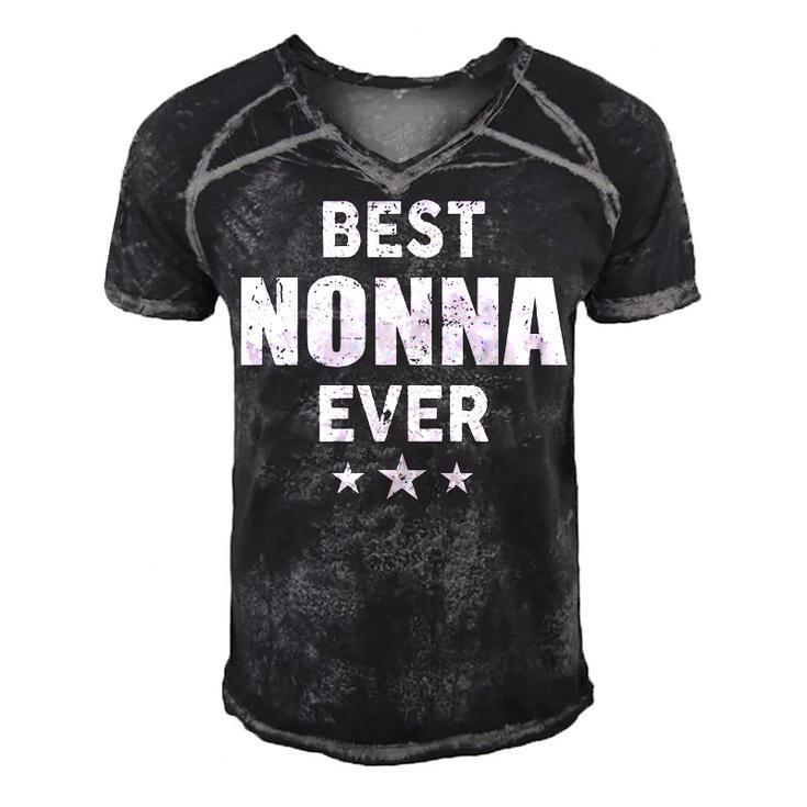 Nonna Grandpa Gift   Best Nonna Ever Men's Short Sleeve V-neck 3D Print Retro Tshirt