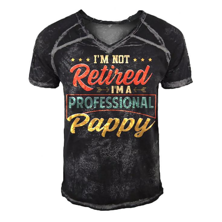 Pappy Grandpa Gift   Im A Professional Pappy Men's Short Sleeve V-neck 3D Print Retro Tshirt