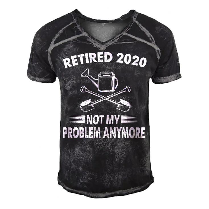 This 2020 Retirement Funny Garden 556 Shirt Men's Short Sleeve V-neck 3D Print Retro Tshirt