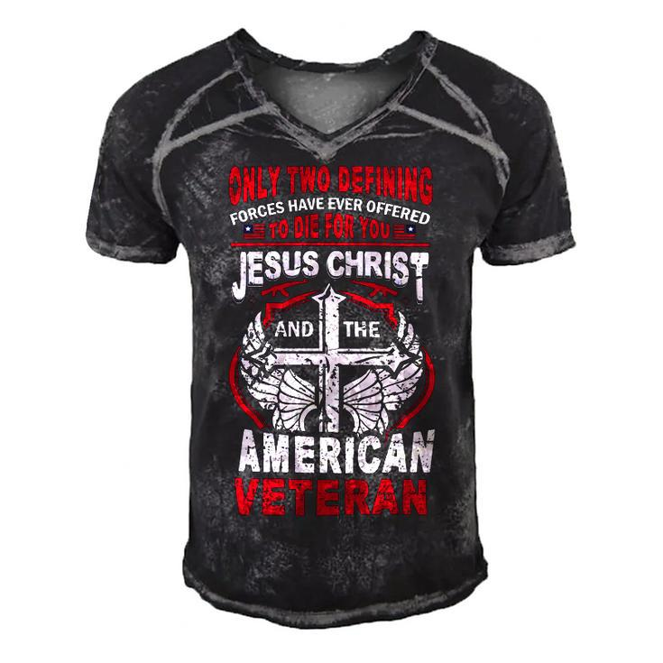 Veteran Veterans Day Amazing Patriotic Veteran Design 254 Navy Soldier Army Military Men's Short Sleeve V-neck 3D Print Retro Tshirt