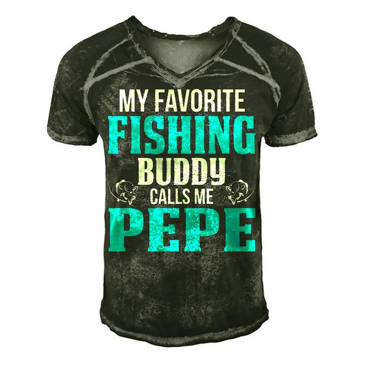 Grandpa's fishing buddy' Men's T-Shirt