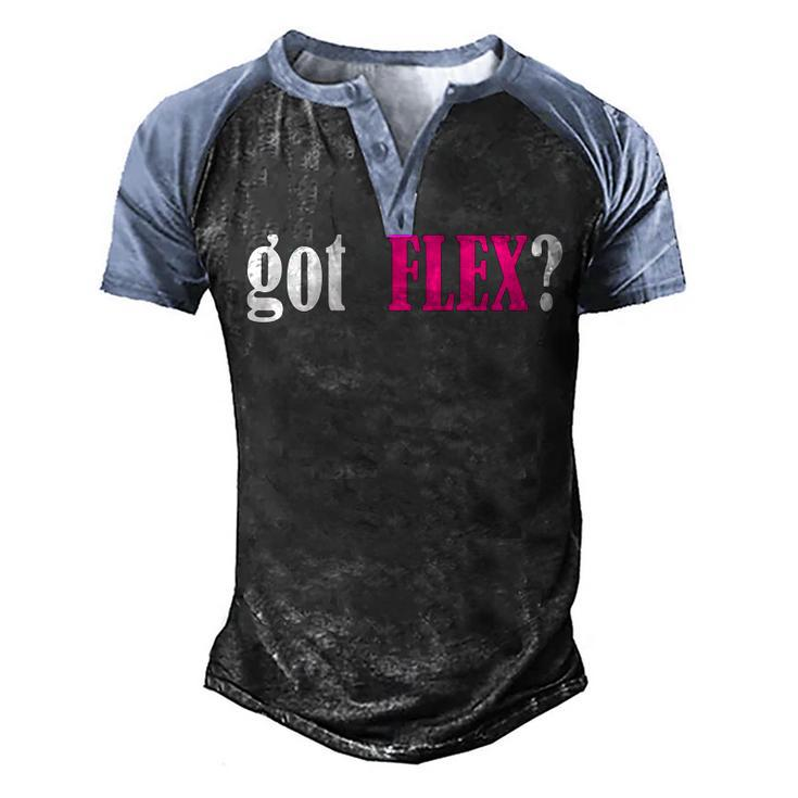 Got Flex Delivery Driver T  Men's Henley Shirt Raglan Sleeve 3D Print T-shirt