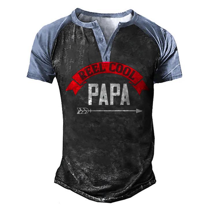 Reel Cool Papa Papa T-Shirt Fathers Day Long Sleeve T-Shirt