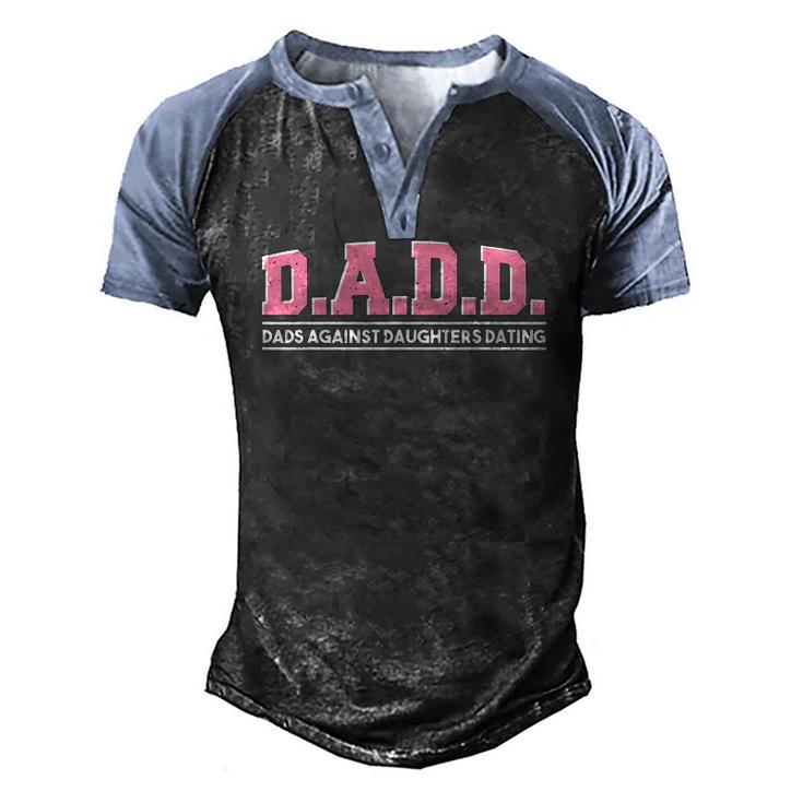 Daughter Dads Against Daughters Dating Dad Men's Henley Raglan T-Shirt
