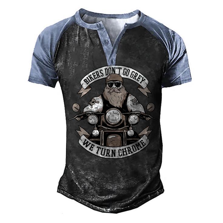 Motorcycle Saying Driver Beard 479 Shirt Men's Henley Shirt Raglan Sleeve 3D Print T-shirt